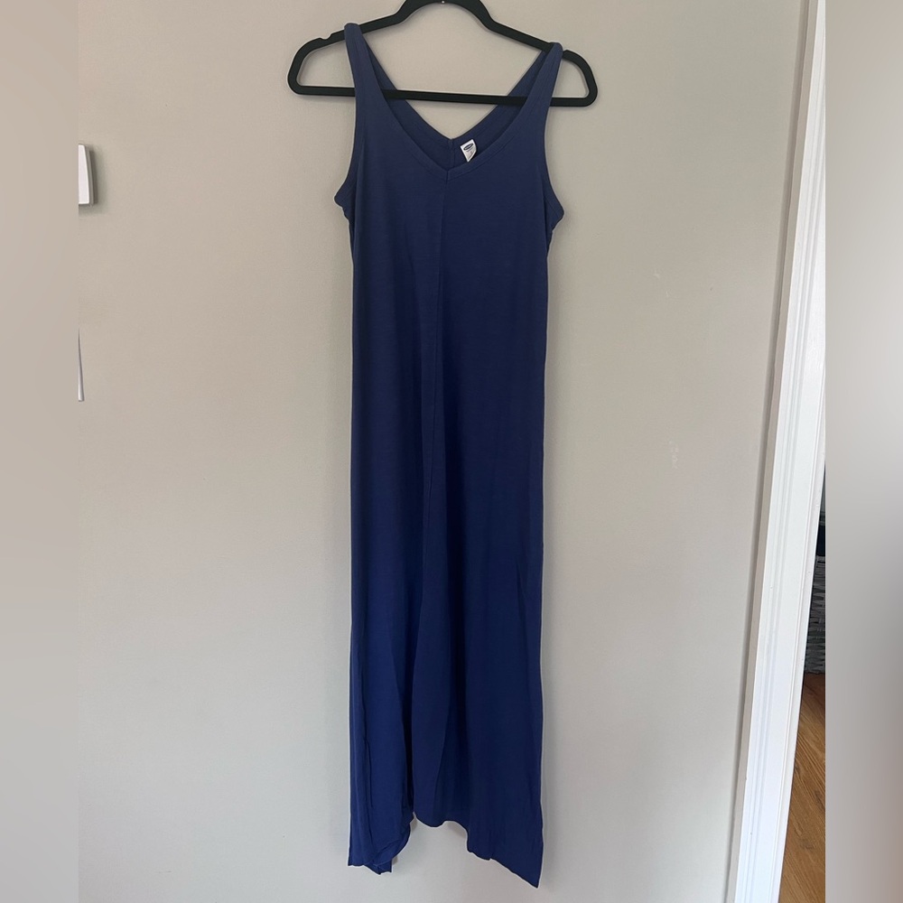 Old Navy Blue Maxi Sleeveless Dress